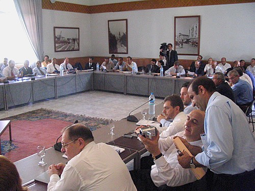 الإجتماع المشترك الأول لمجلس الأعمال الروسي المغربي، دار البيضاء