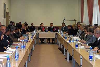 جلسة مجلس الأعمال الروسي المغربي