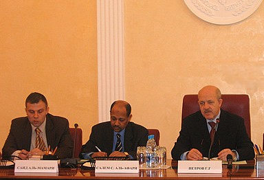جلسة الجانب الروسي في مجلس الأعمال الروسي العماني